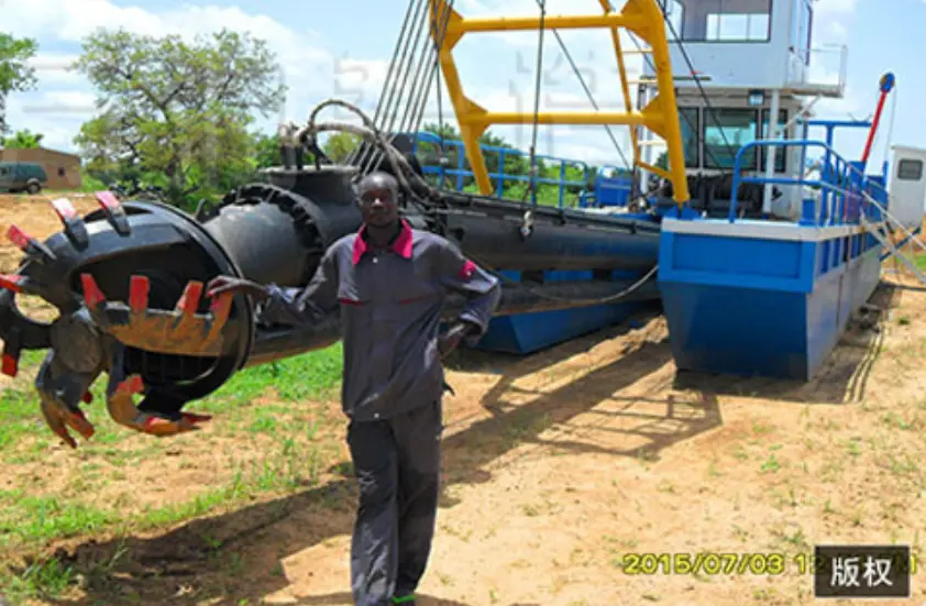 Thumbnail of 10-Inch Cutter Suction Dredger