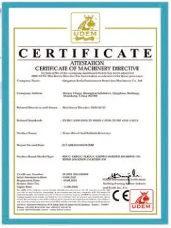 International & Domestic Certificate of Wan Run
