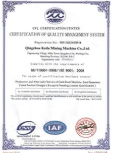 International & Domestic Certificate of Wan Run