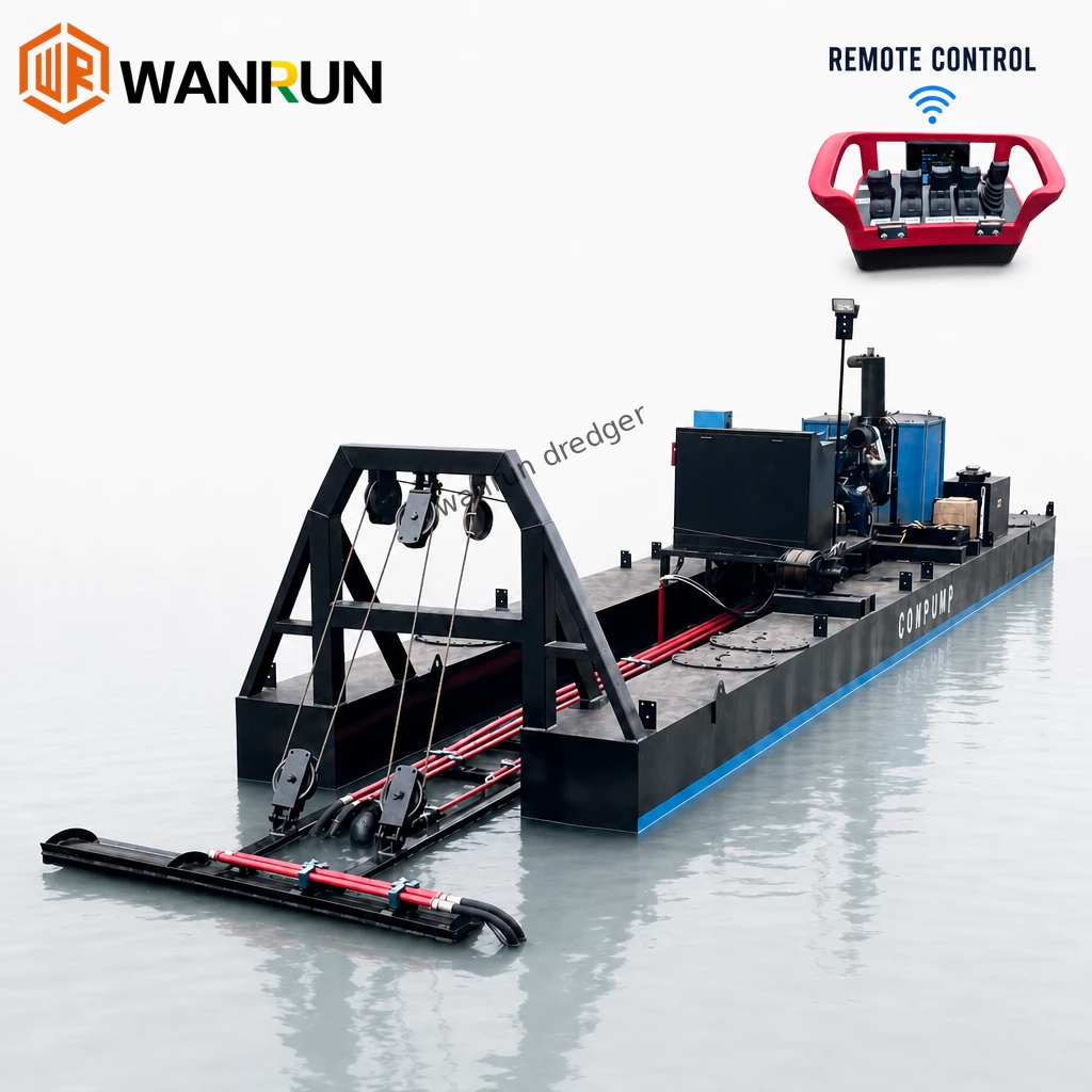 Trailing Suction Dredger Range for Pond, Canal and Waterway Desilting